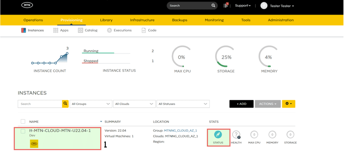 Monitor VM deployment progress