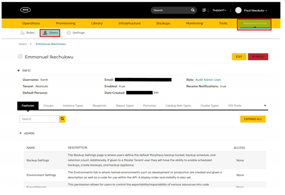 Permissions Review
