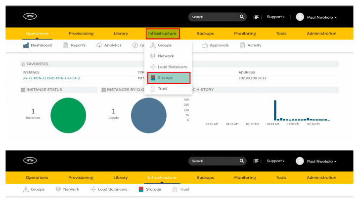 Add MTN Object Storage Bucket